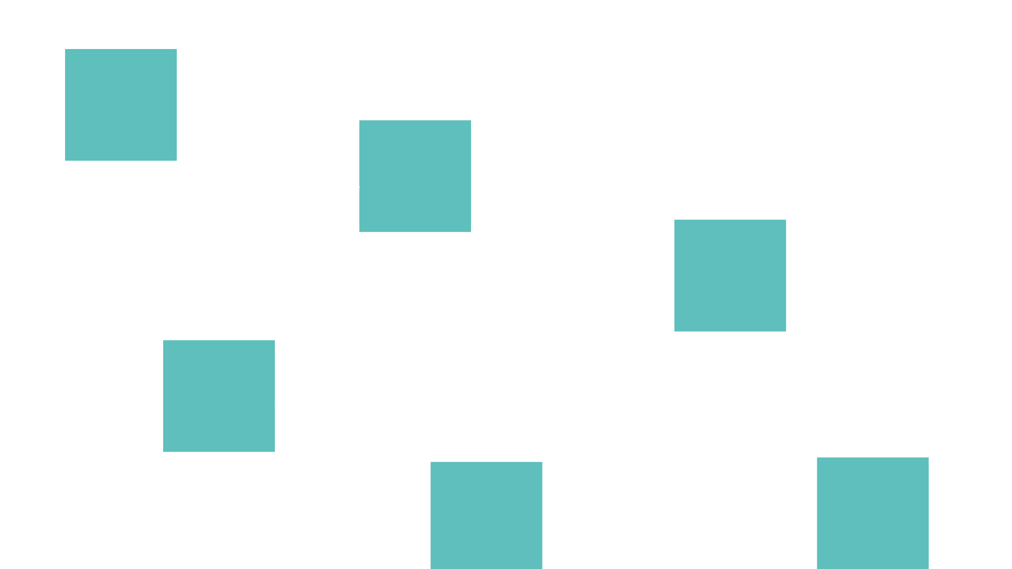 an infographic illustration of navigating a spiderweb of squares