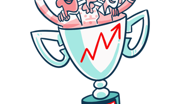 Visual celebrating a high performing team