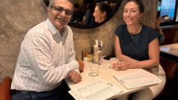 Photo Yogesh Dani and Anna Preston